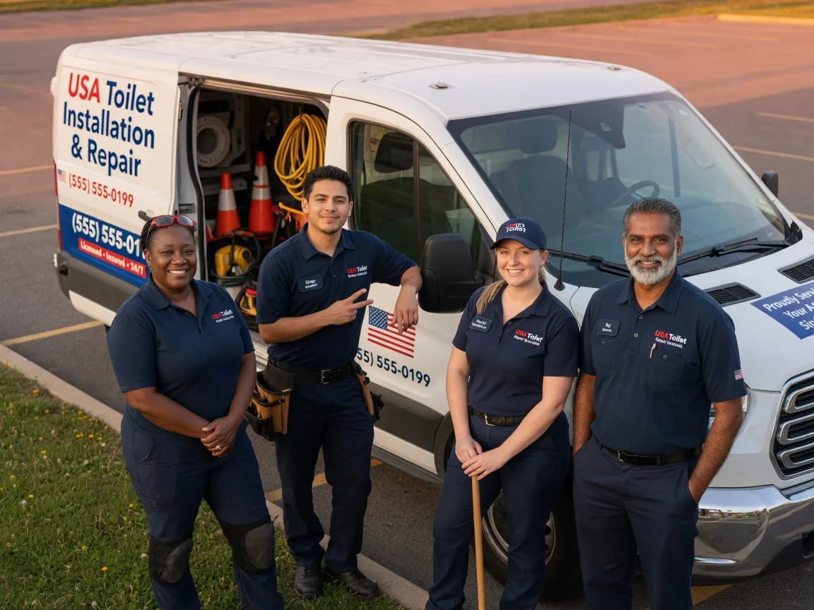 Toilet Installation company in Van Buren, OH